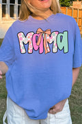 All Smiles Mama Comfort Colors Adult Ring-Spun Cotton Tee