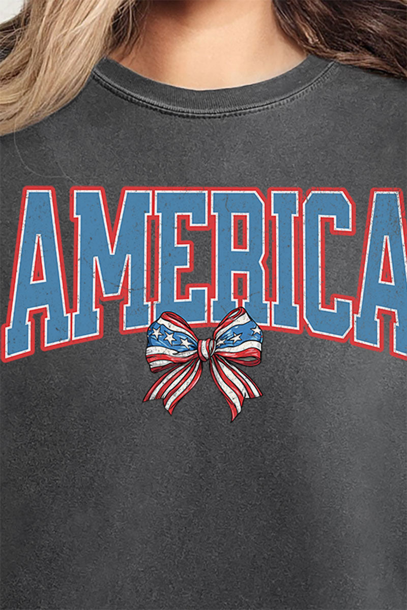 America Bow Comfort Colors Adult Ring-Spun Cotton Tee