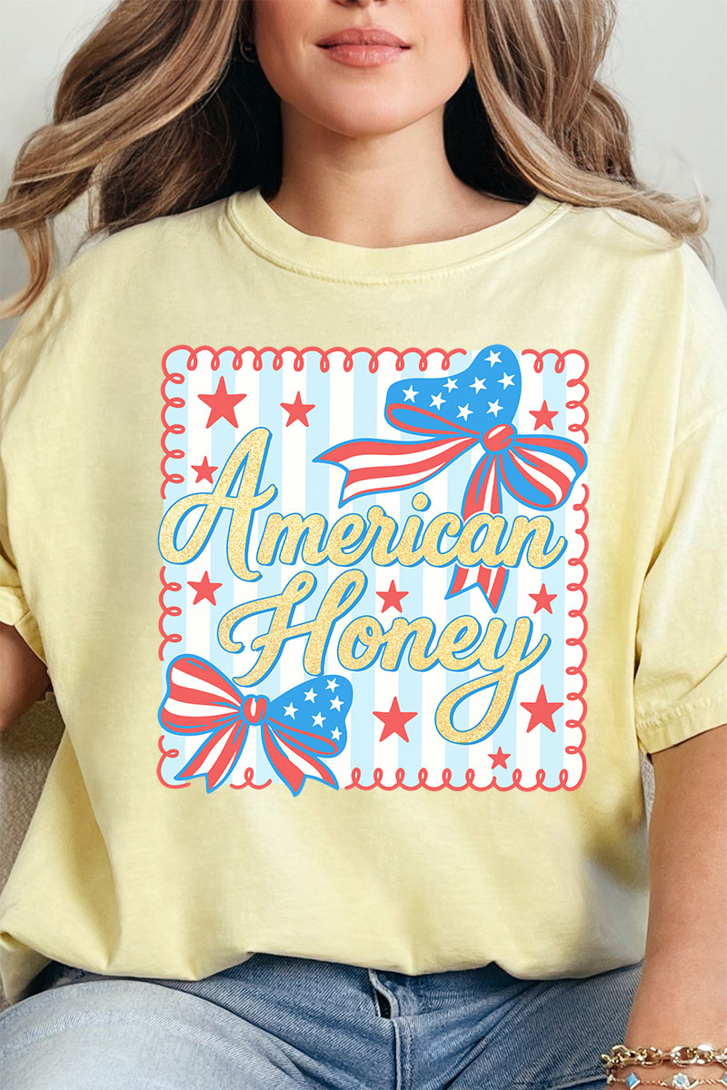 American Honey Comfort Colors Adult Ring-Spun Cotton Tee