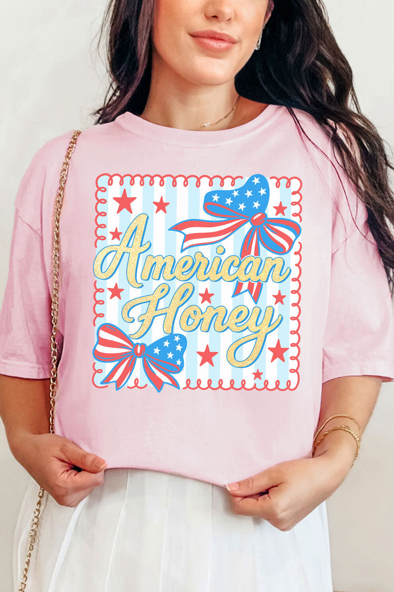 American Honey Comfort Colors Adult Ring-Spun Cotton Tee