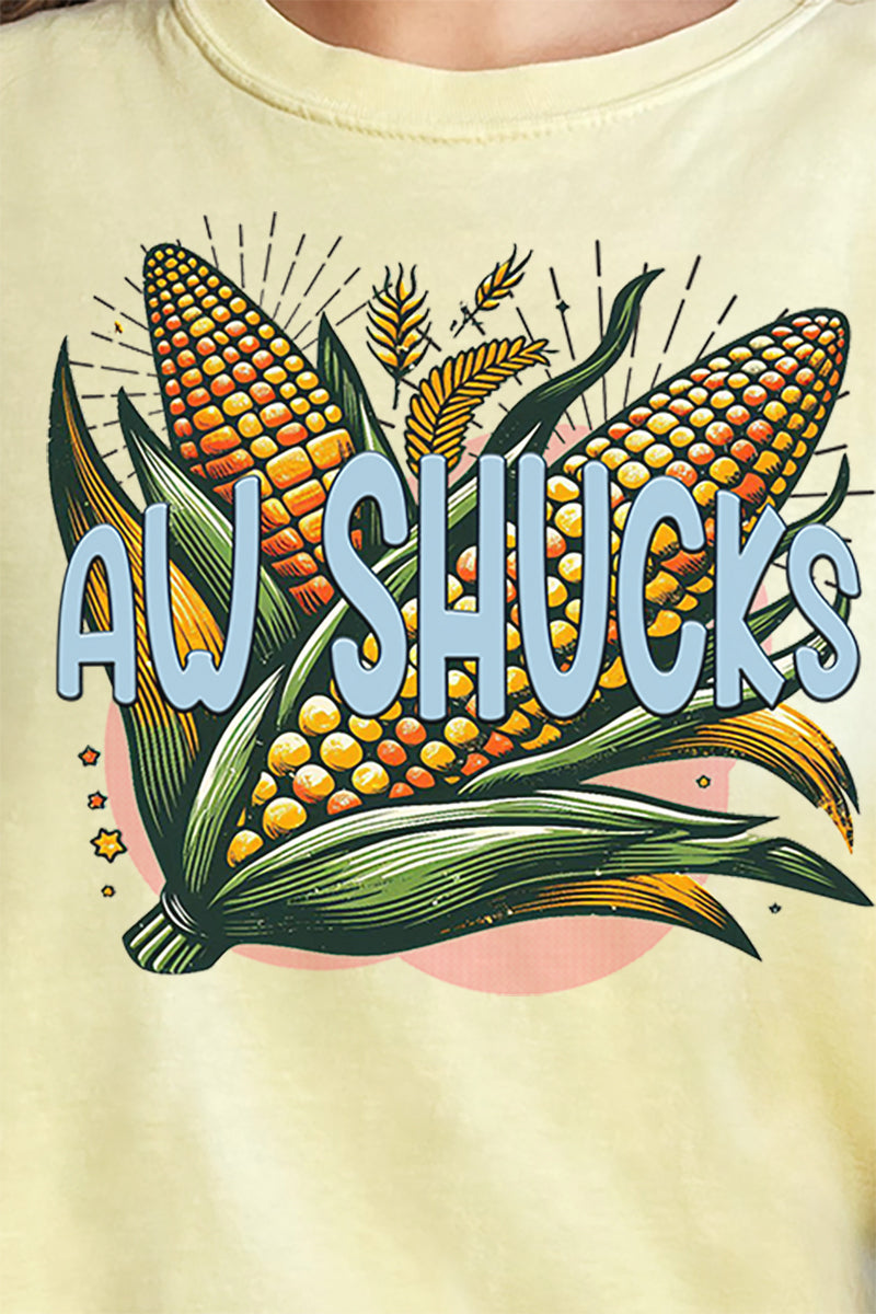 Aw Shucks Comfort Colors Adult Ring-Spun Cotton Tee