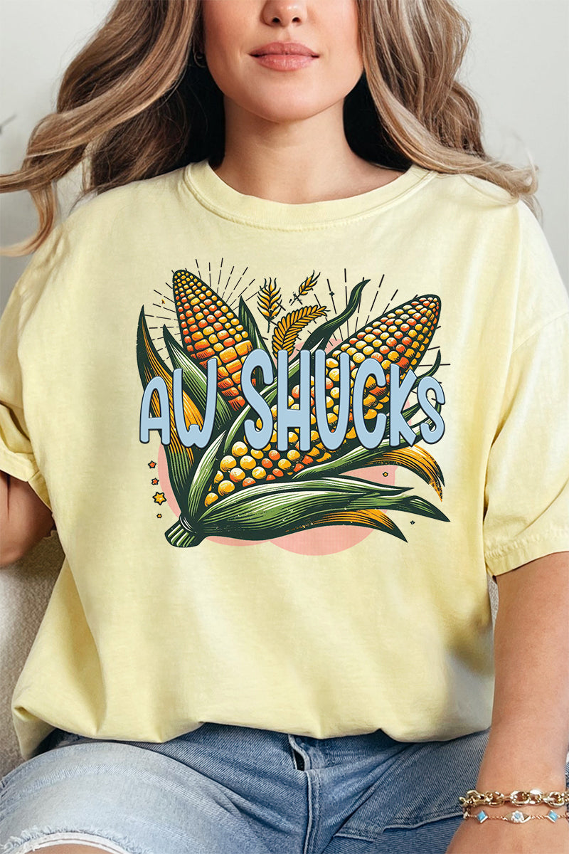 Aw Shucks Comfort Colors Adult Ring-Spun Cotton Tee