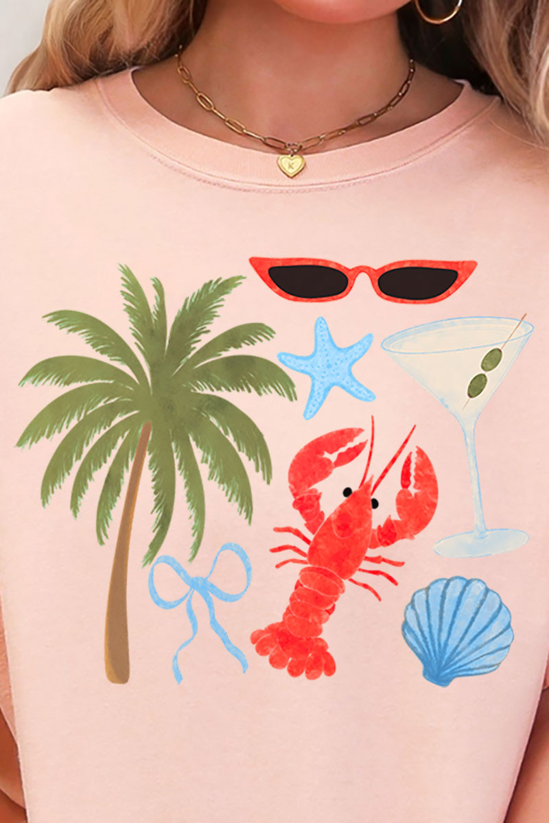 Chic Summer Comfort Colors Adult Ring-Spun Cotton Tee