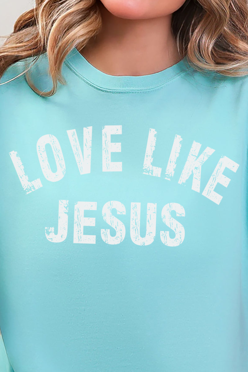 Arched Love Like Jesus Comfort Colors Women's Heavyweight product image 2