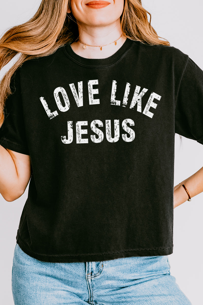 Arched Love Like Jesus Comfort Colors Women's Heavyweight product image 3