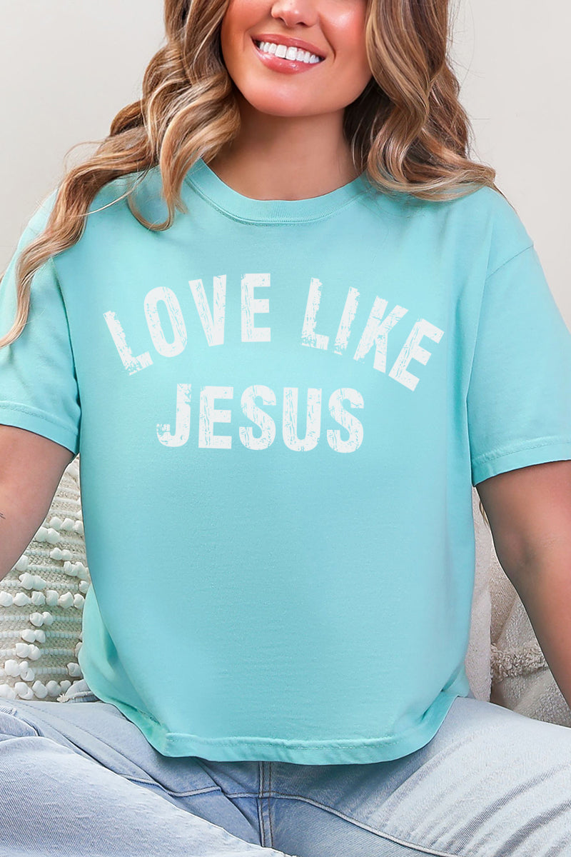 Arched Love Like Jesus Comfort Colors Women's Heavyweight product image 1