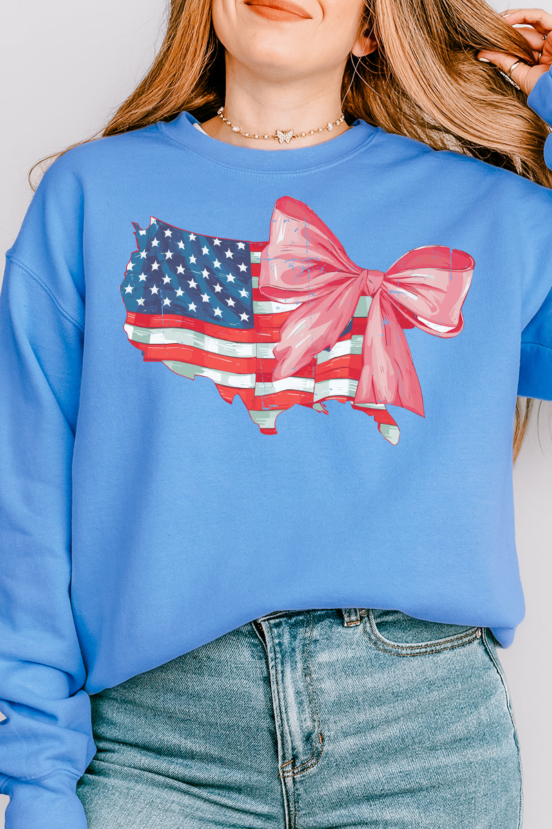 Bow-Tied America Unisex NuBlend Crew Sweatshirt product image 1