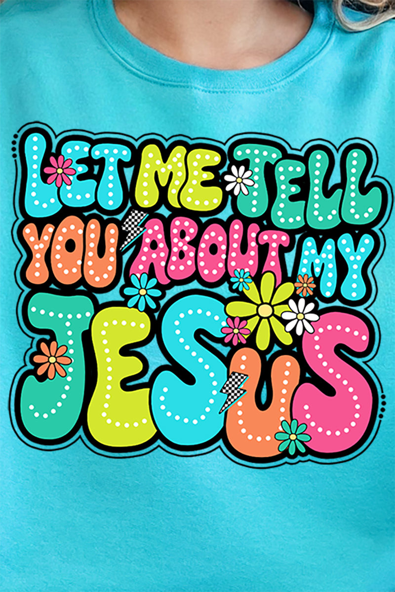 Bubble Tell You About My Jesus Unisex NuBlend Crew product image 2