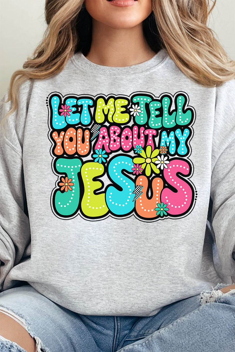Bubble Tell You About My Jesus Unisex NuBlend Crew product image 11
