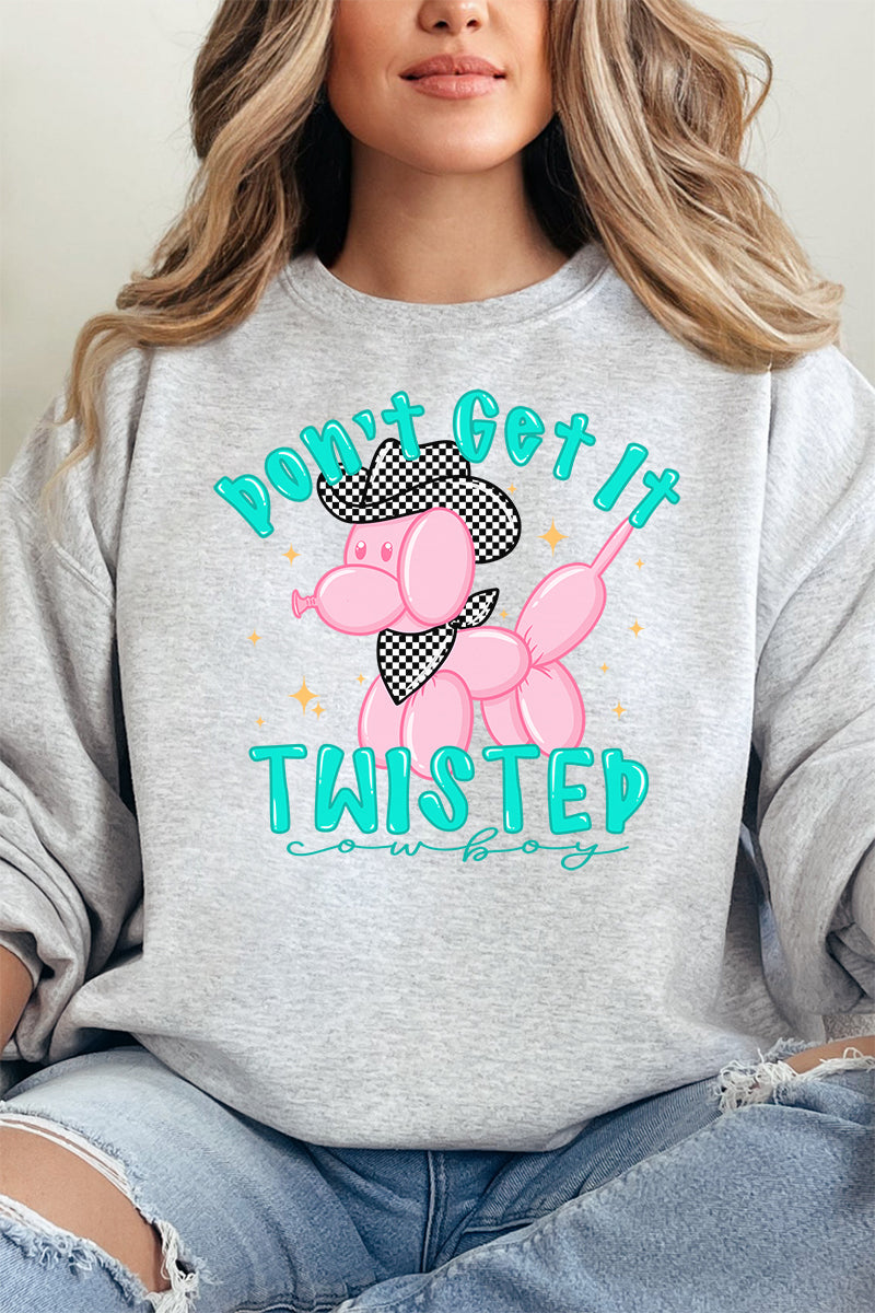 Don't Get It Twisted Cowboy Unisex NuBlend Crew Sweatshirt product image 1