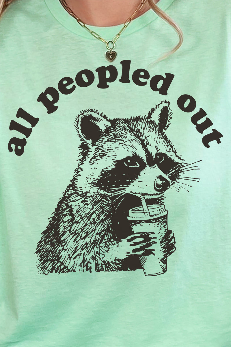 All Peopled Out Softstyle Adult T-Shirt product image 2