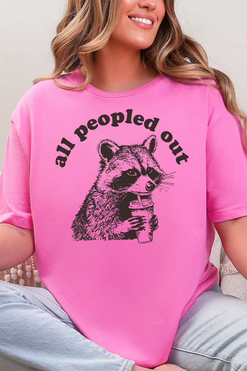 All Peopled Out Softstyle Adult T-Shirt product image 15