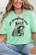 All Peopled Out Softstyle Adult T-Shirt product image 1
