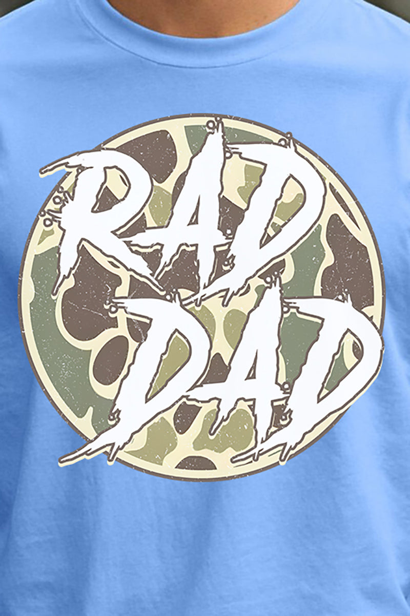 Camo Rad Dad Softstyle Adult T-Shirt product image 2