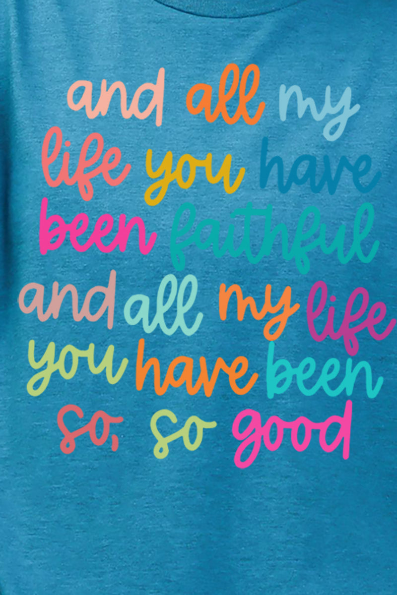 Colorful Always Faithful Softstyle Adult T-Shirt product image 2