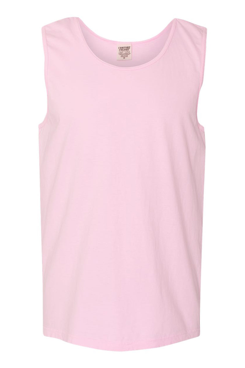 Distressed Boat Babe Comfort Colors Cotton Tank Top