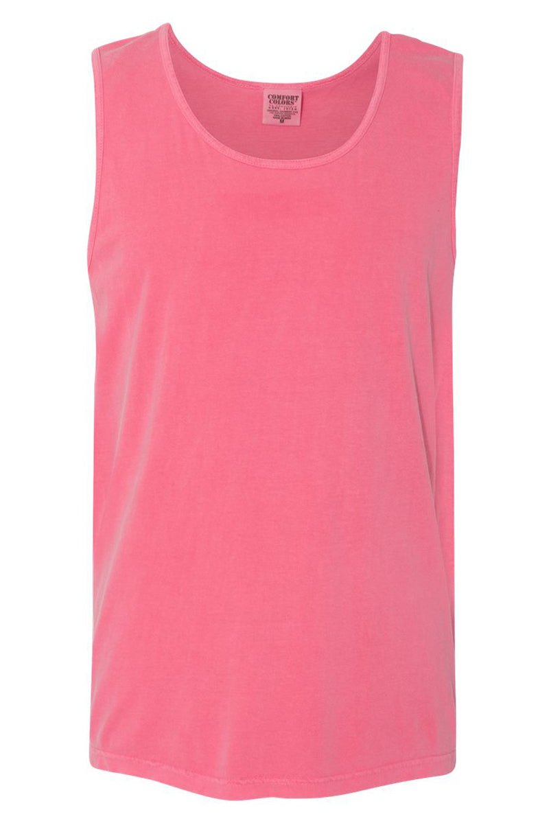 Distressed Boat Babe Comfort Colors Cotton Tank Top