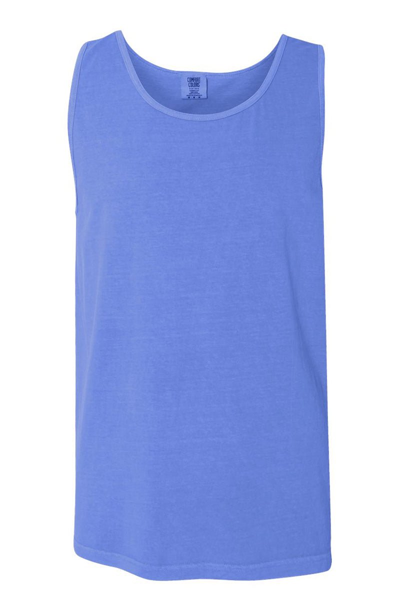 Distressed Boat Babe Comfort Colors Cotton Tank Top