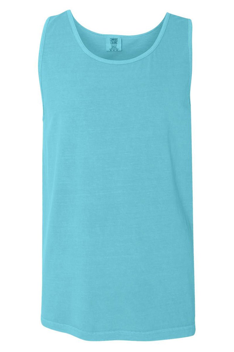 Distressed Boat Babe Comfort Colors Cotton Tank Top