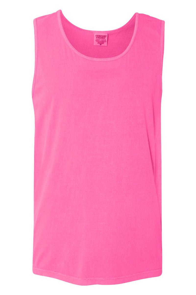 Distressed Boat Babe Comfort Colors Cotton Tank Top