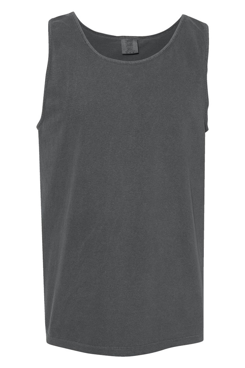 Distressed Boat Babe Comfort Colors Cotton Tank Top