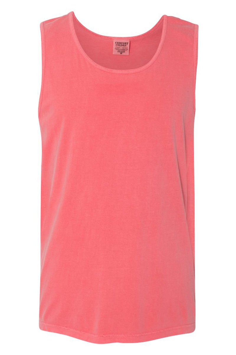 Distressed Boat Babe Comfort Colors Cotton Tank Top