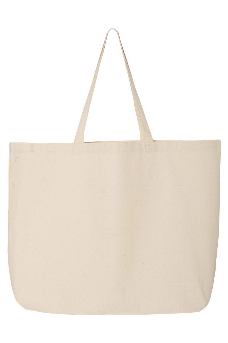 All Peopled Out Canvas Jumbo Tote