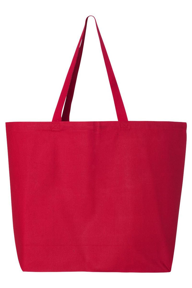 Bow-Tied America Canvas Jumbo Tote